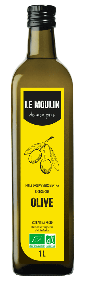 huile d'olive bio Le MOULIN de Mon père